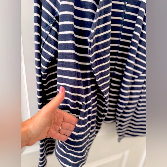 Caslon/Nordstrom drape collar open front blazer, Size M - Picture 6 of 10